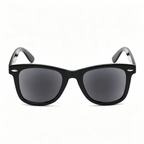 Black square frame sunglasses
