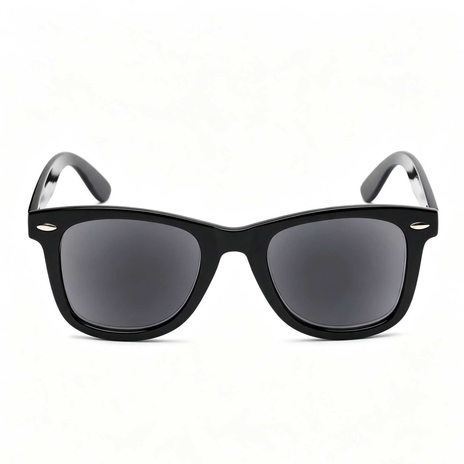 Black square frame sunglasses