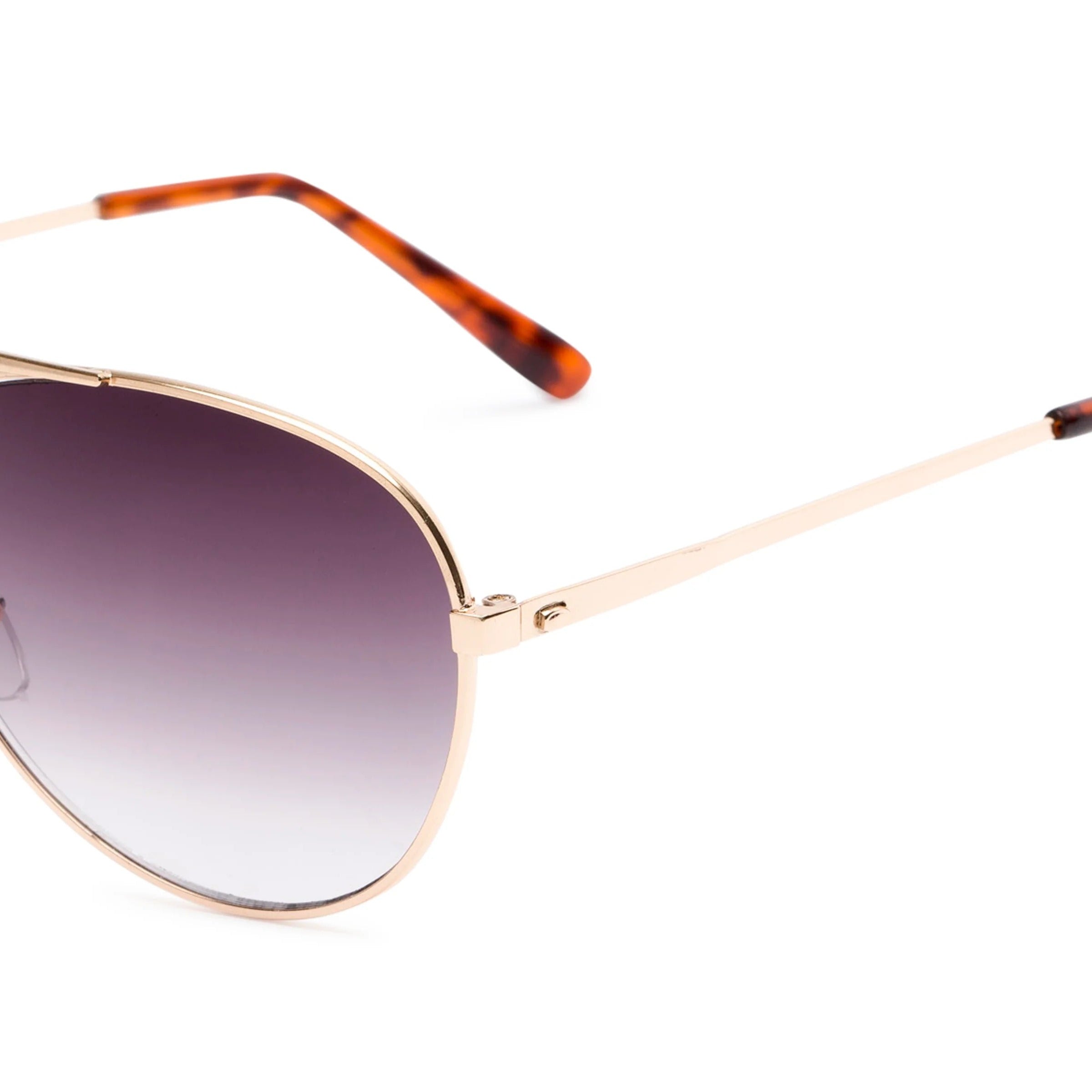 Gradient purple sunglasses