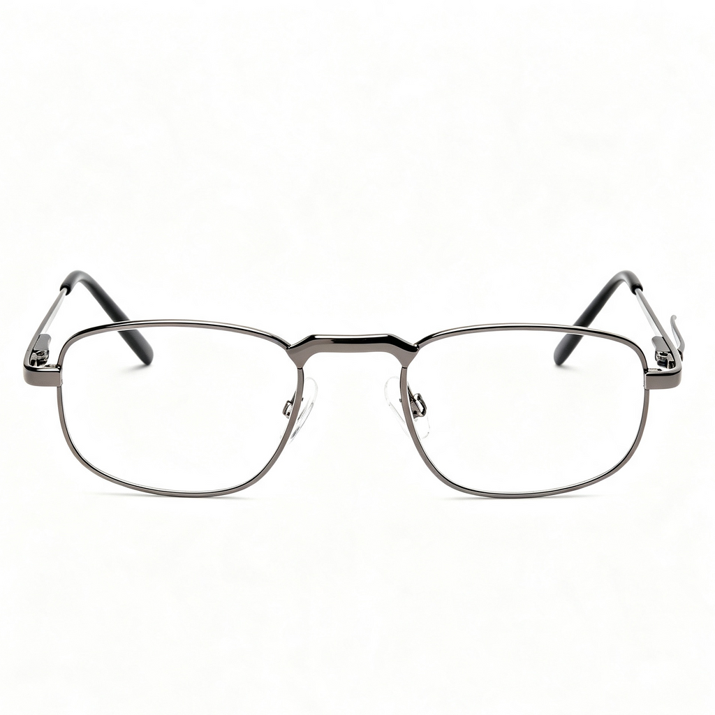 Lightweight grey metal optical frames
