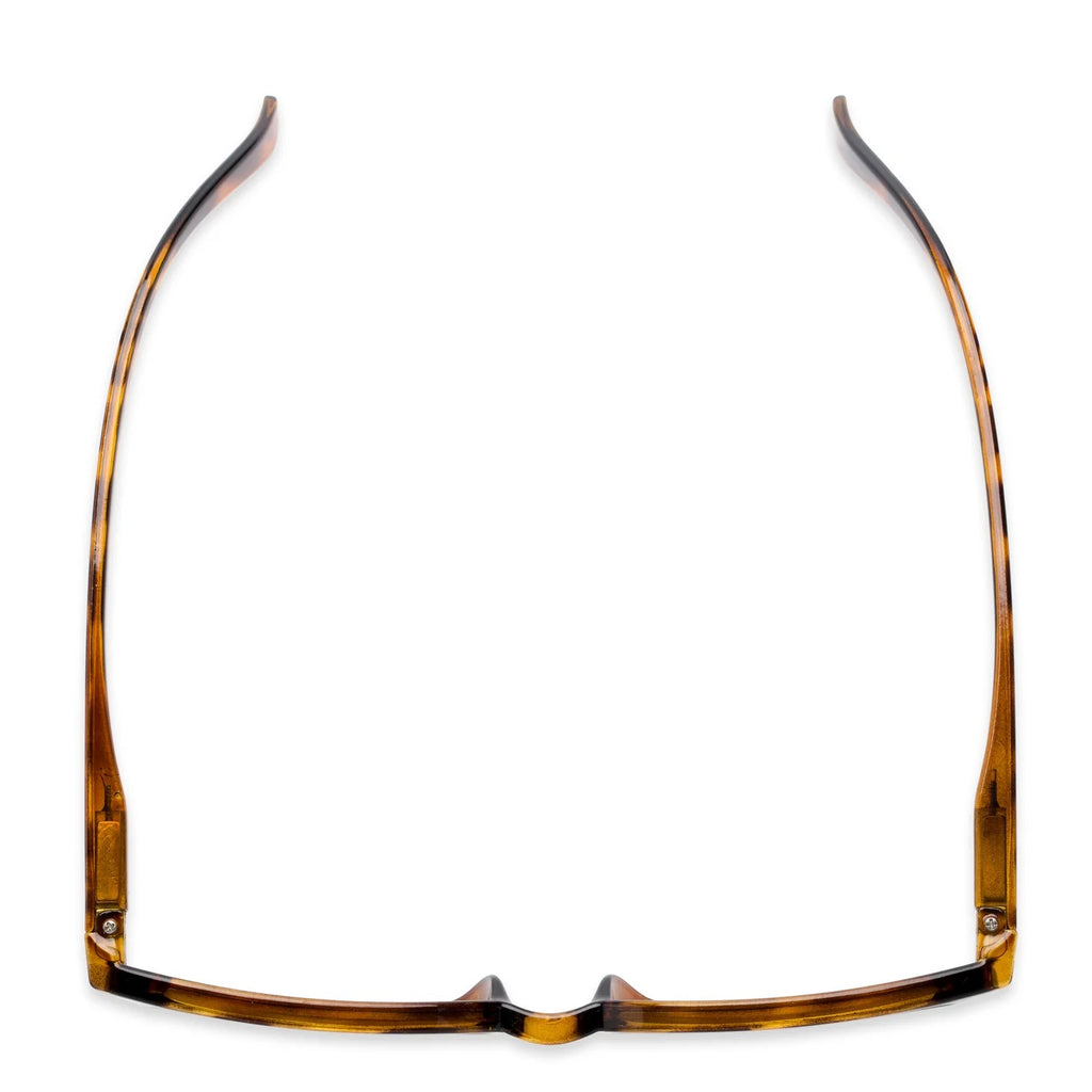 Rectangular tortoiseshell eyeglass frames