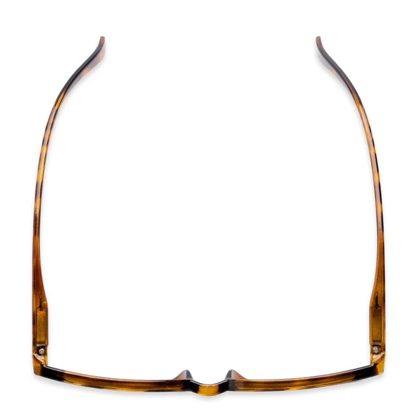 Rectangular tortoiseshell eyeglass frames