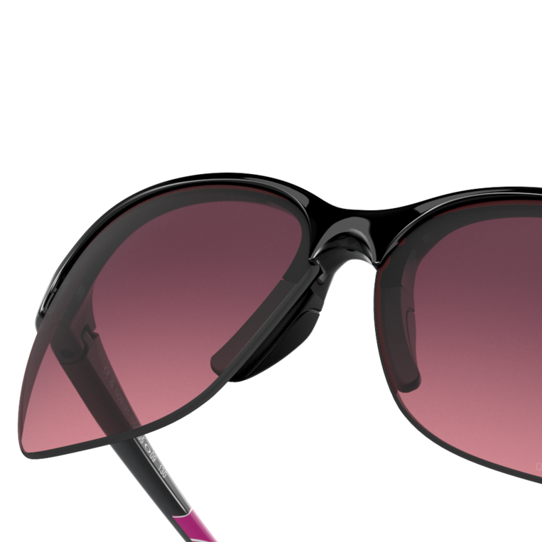 Semi rimless polarized sunglasses