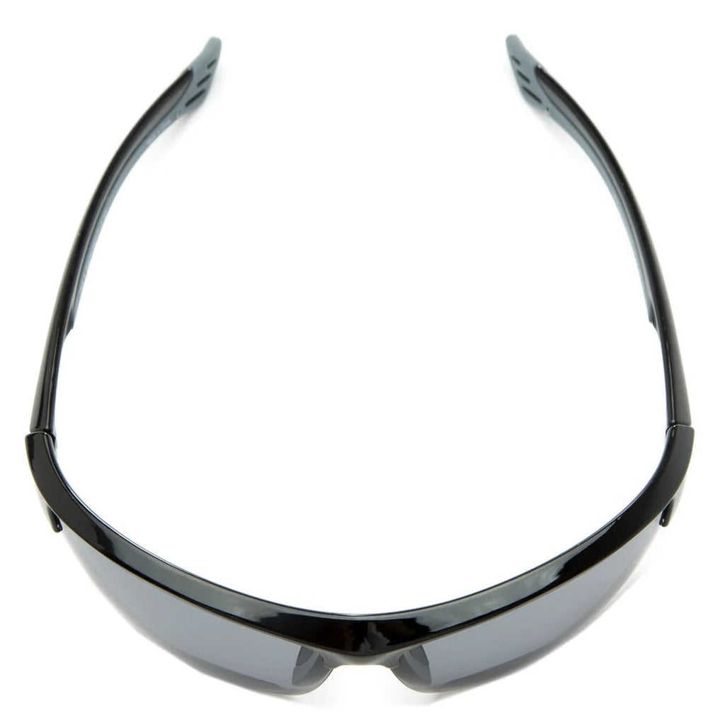 Semi rimless sporty bifocal sunglasses