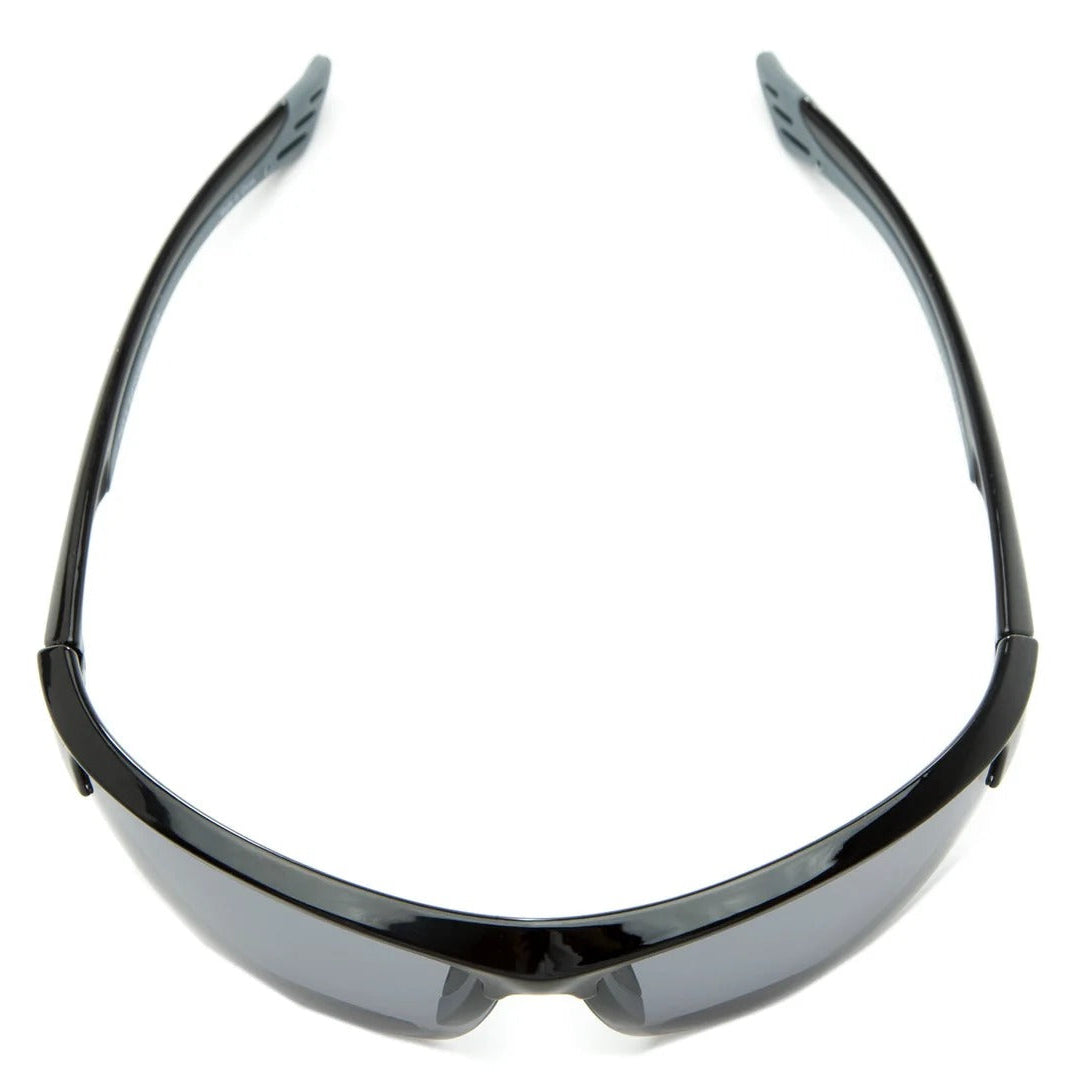 Semi rimless sporty bifocal sunglasses